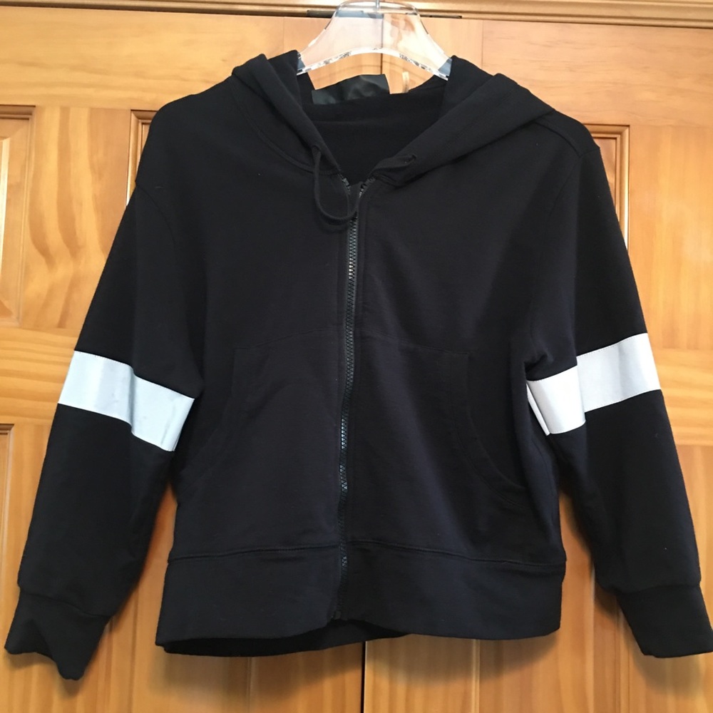 Norma Kamali Black Hoodie Jacket